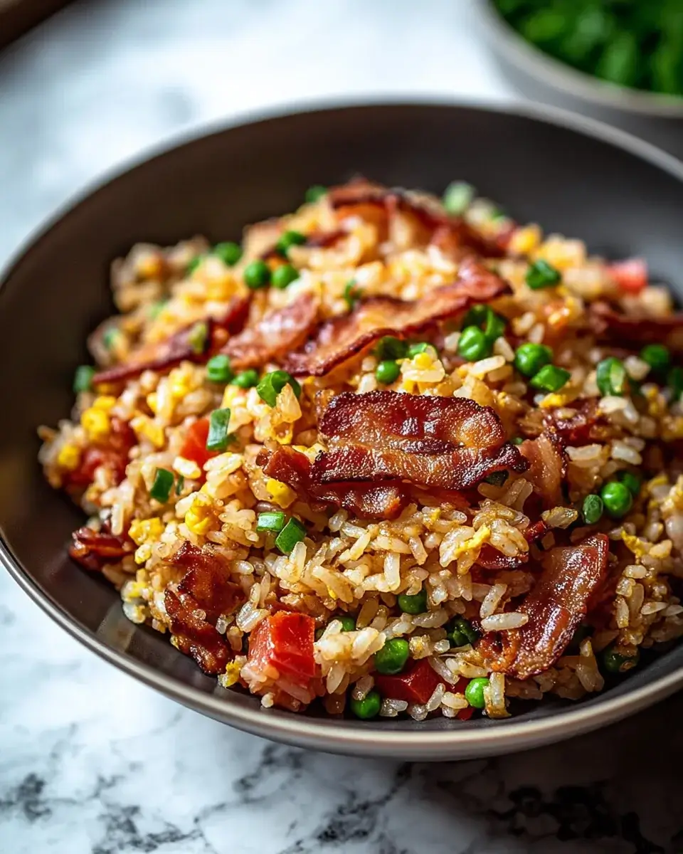 Bacon-Reis-Pfanne: Schnell und lecker selbst gemacht!