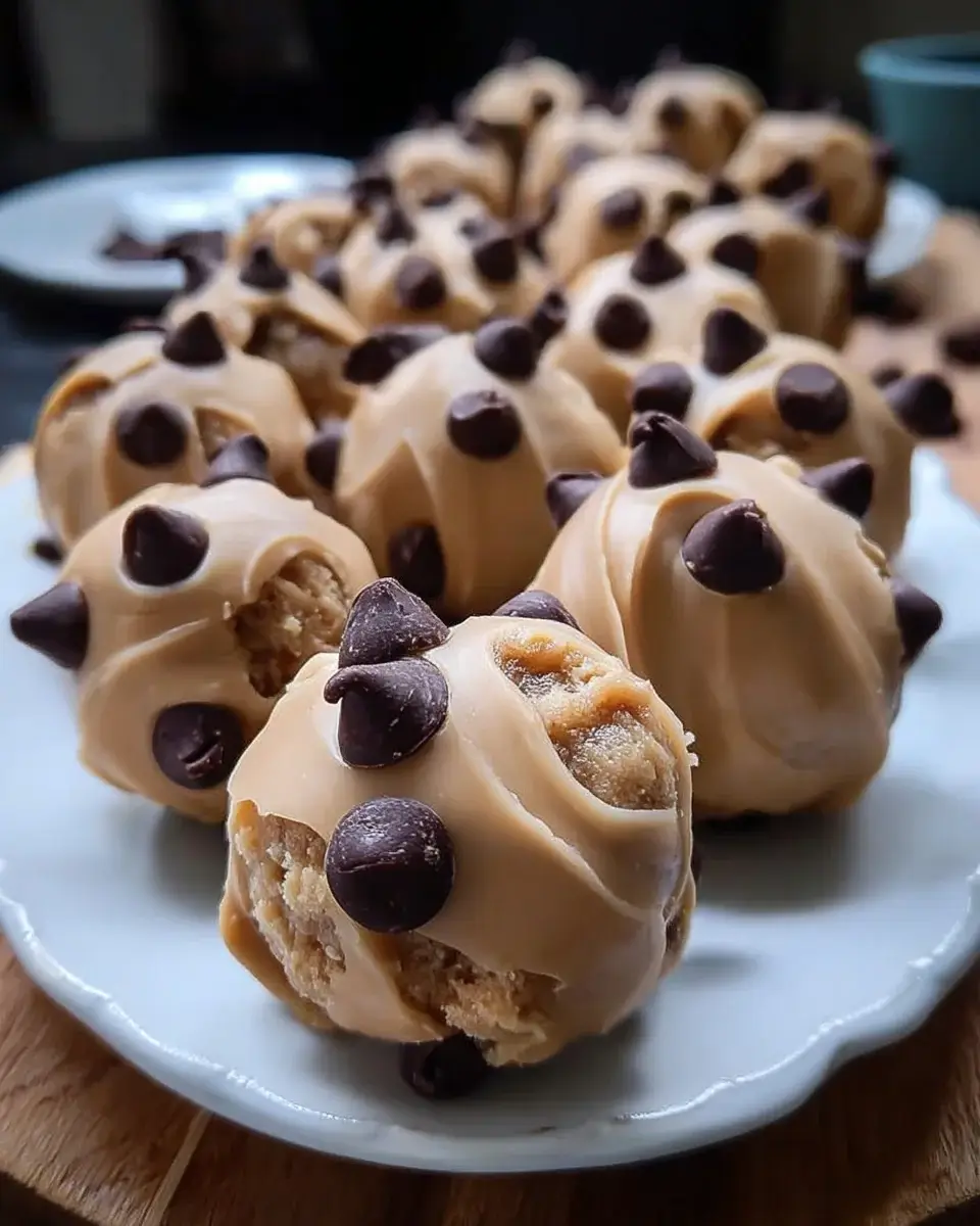 Erdnussbutter-Joghurt-Bites mit Schokoladenstückchen verzaubern!
