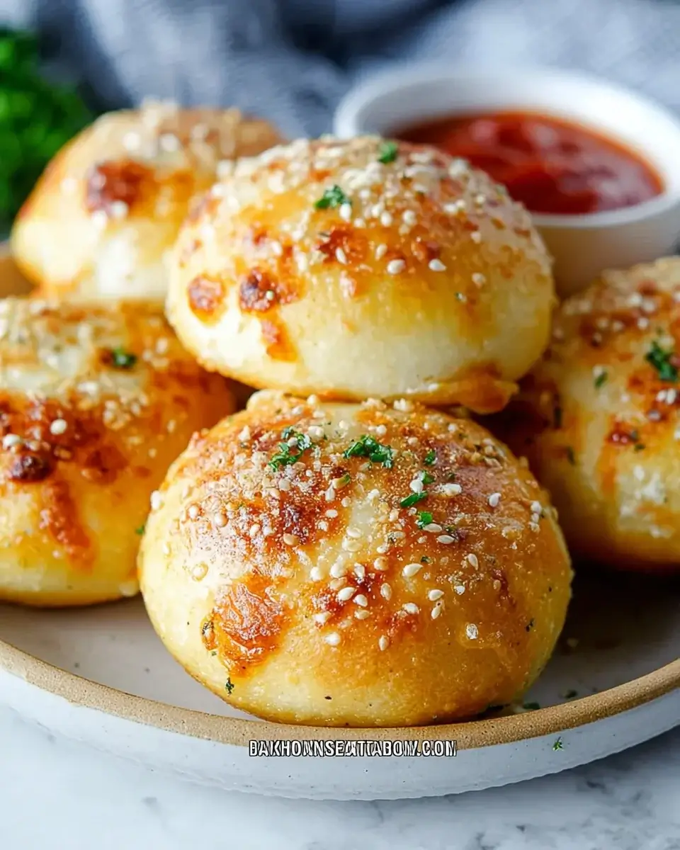 Käse-Pizza-Bomben: So gelingt dir das perfekte Rezept!