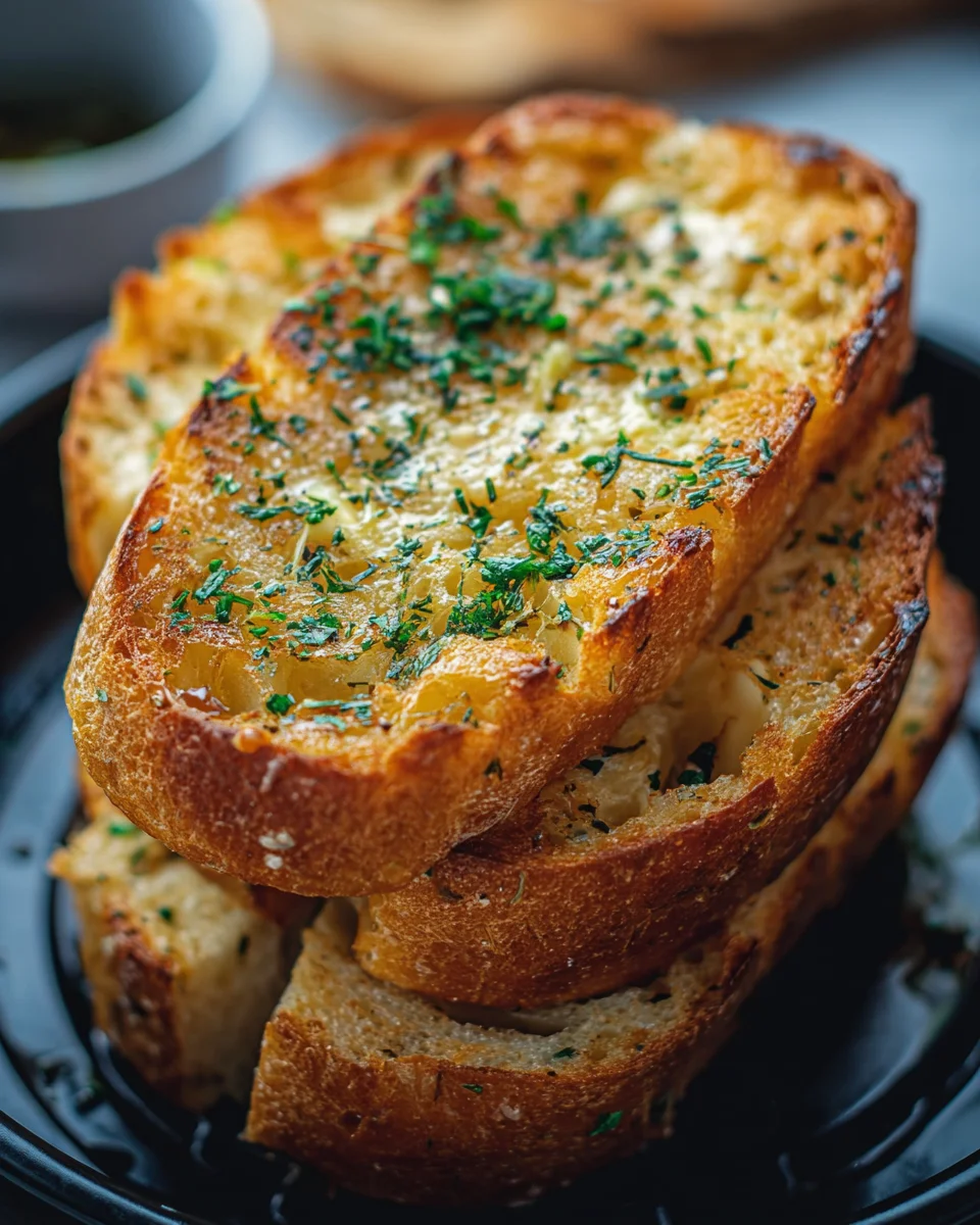 Knoblauchbrot aus der Heißluftfritteuse – Einfach unwiderstehlich!