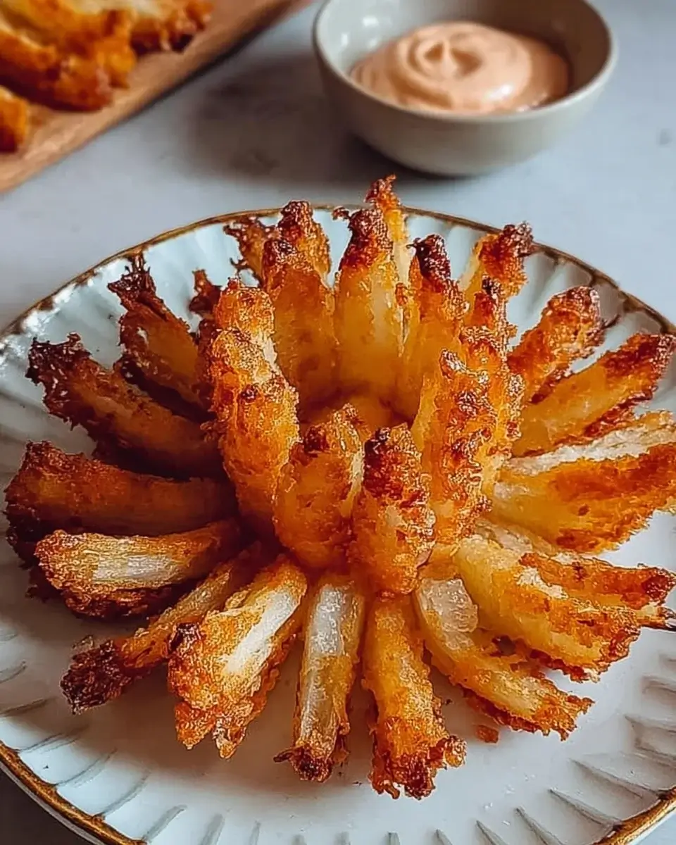 Krosse Blütenzwiebel aus der Heißluftfritteuse – jetzt ausprobieren!