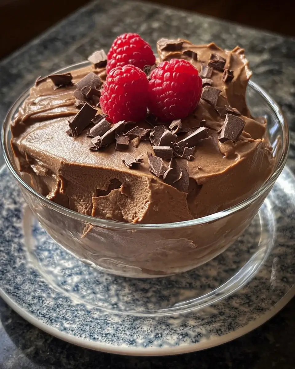 Schokoladenmousse mit Hüttenkäse: Einfach und lecker!