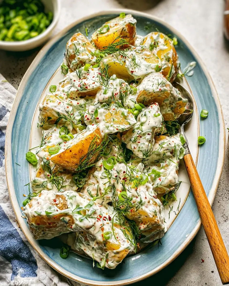 Krosser Kartoffelsalat mit Senfdressing – so gelingt’s!